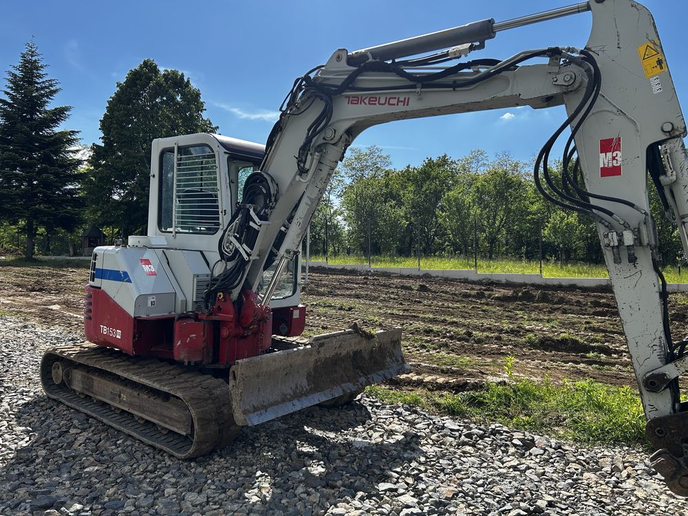 Excavator Takeuchi TB153 2016 miniexcavator 5.7t