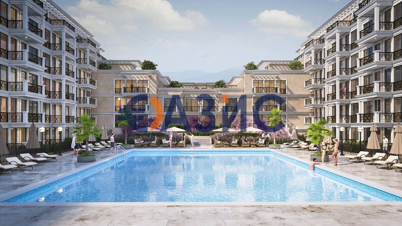 2-стаен апартамент на 4-ти етаж, комплекс Емпериум-1, Свети Влас,