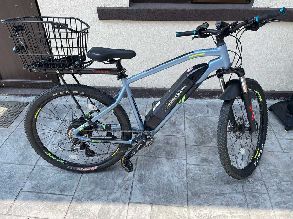 Bicicleta electrica Rockrider e-ST 100