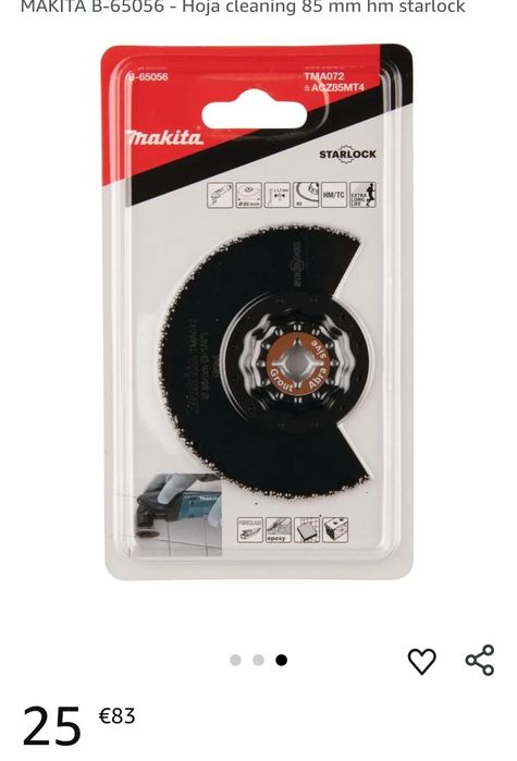 Lame segmentată MAKITA B-64799 B 65056 B 64858 BIM Butuc