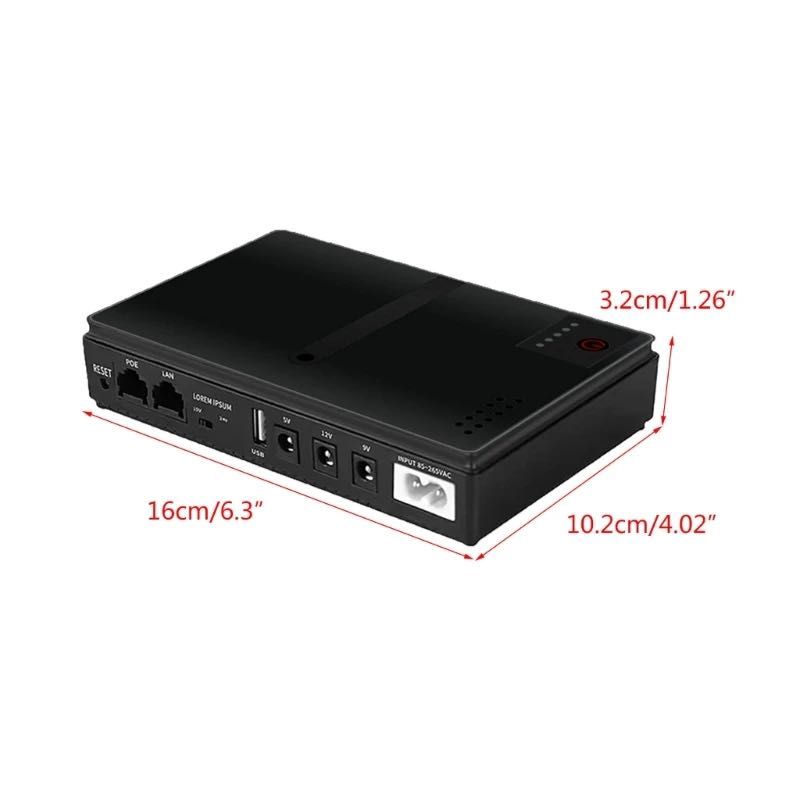 Защита от пропадания интернета GPON Mini UPS ELT DC1018W/1036W