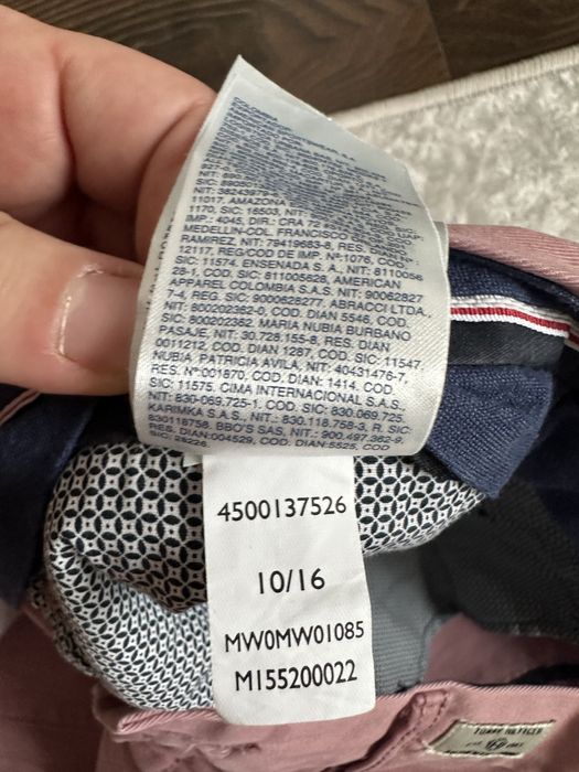 Pantaloni Tommy Hilfiger
