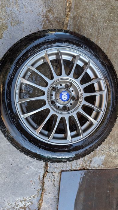 Jante sparco R16 echipate cu cauciucuri 205/55/16 iarna