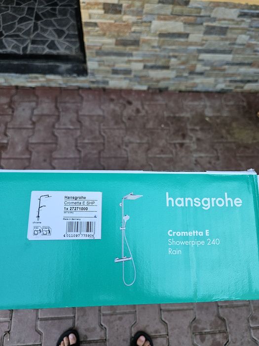 Hansgrohe Crometta E Showerpipe 240