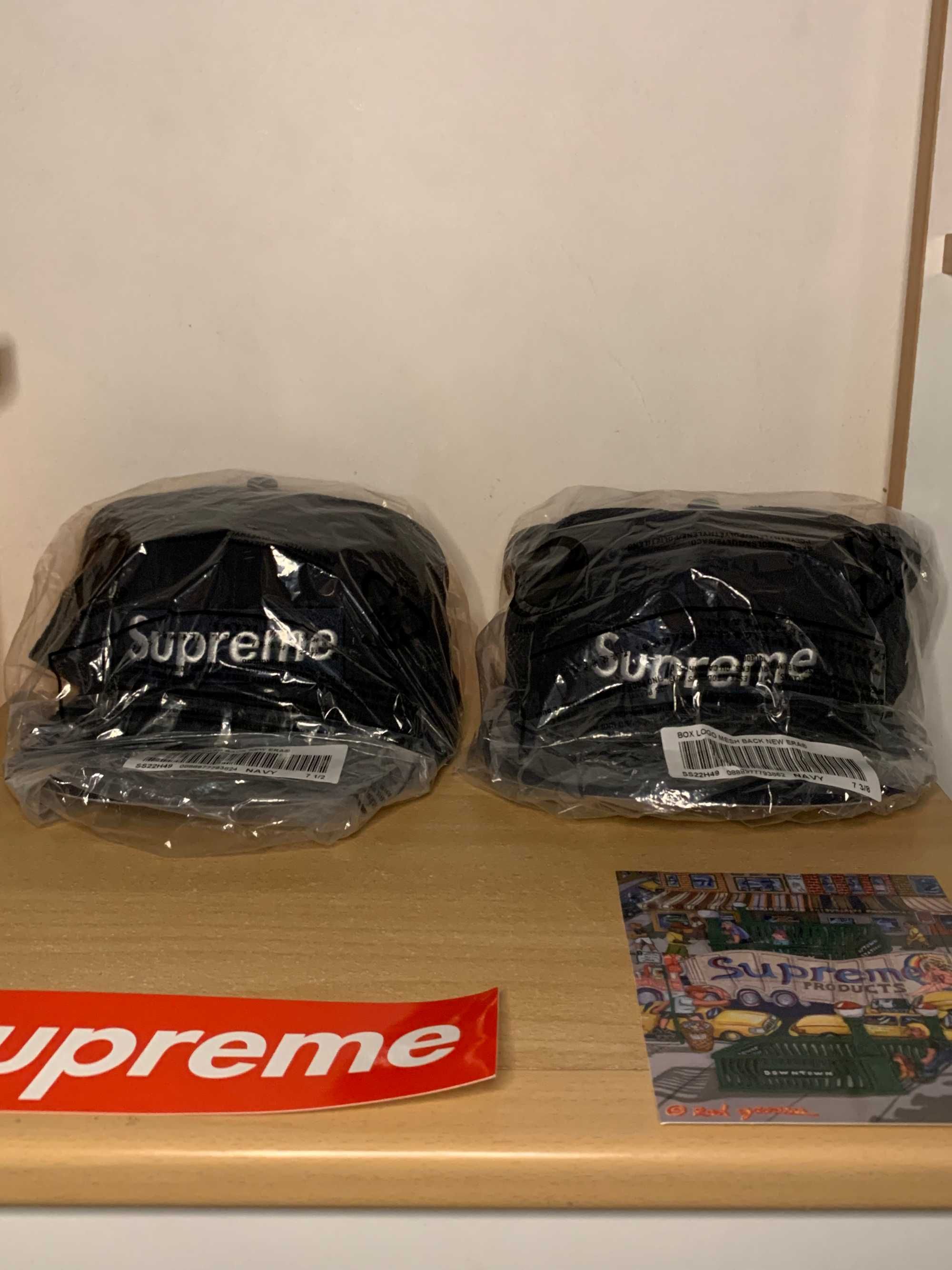 Sapca Supreme Box Logo Mesh Back New Era ®