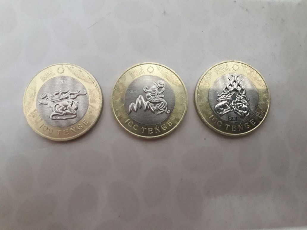 Коллекционные монеты тенге !!!