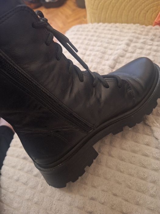 Дамски кубинки МАК естествена кожа 39 номер