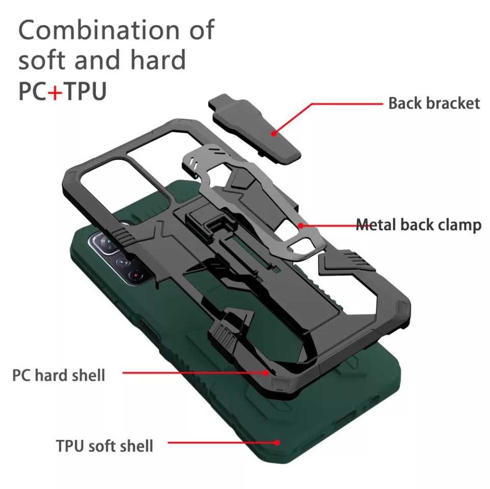 Xiaomi Poco X5 Pro / X5 / X4 Pro / M3 Pro / WARRIOR Удароустойчив кейс