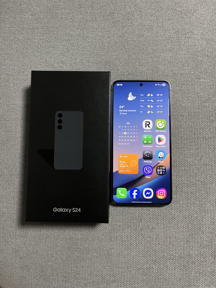 Samsung S24 256GB Onyx black