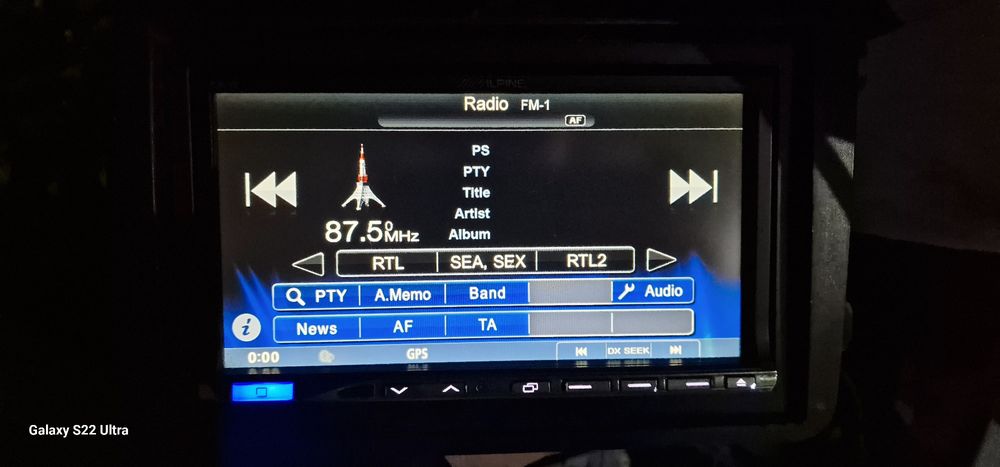 Casetofon auto Alpine