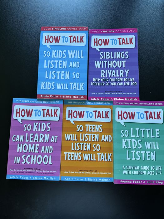 Книжки за млади родители - How to talk - Adele Faber, Elaine Mazlish