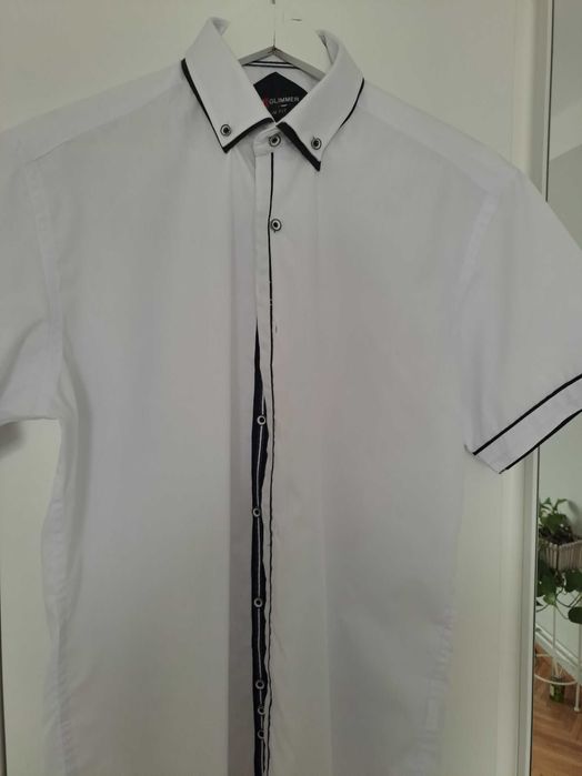 Vand cămasă alb Slim Fit