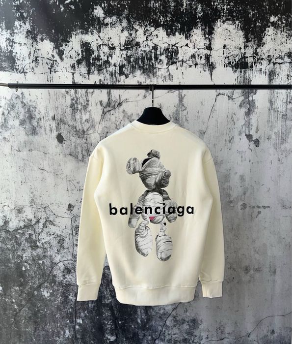 Bluza Balenciaga alba sau neagra Premium s-xxl