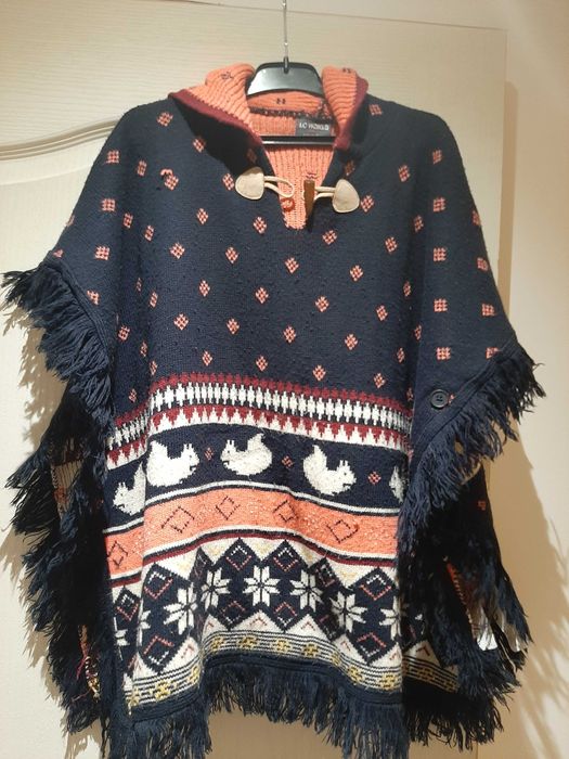 Poncho  fetițe  11 ani