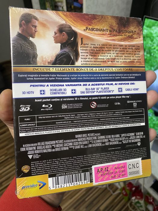 Blu-ray Jupiter Ascending 3D+2D steelbook