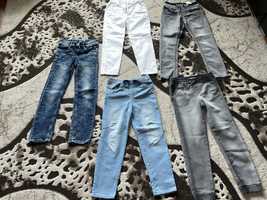 Lot pantaloni si blugi 122-128-134