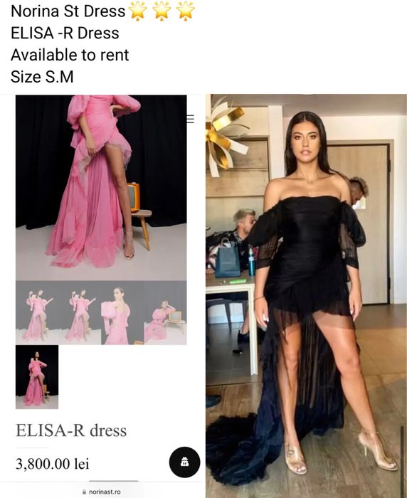 Rochii Norina ,Nadare ,Marquise de inchiriat