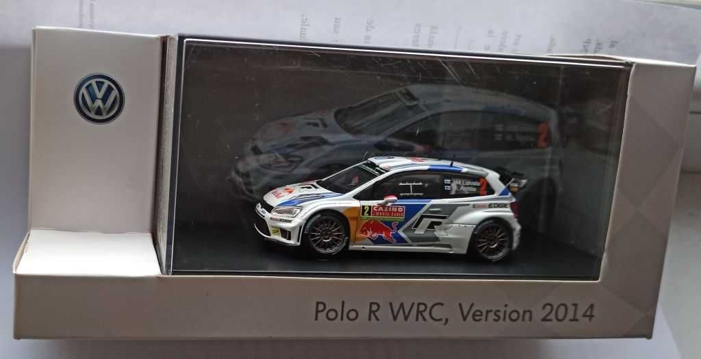 Macheta VW Polo R WRC MK5 Rallye Monte Carlo 2014 - Spark Raliu 1/43