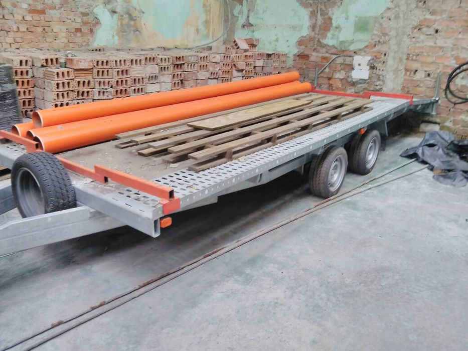 Ремарке5.8метра,товароносимост 3 5тона БАРТЕР