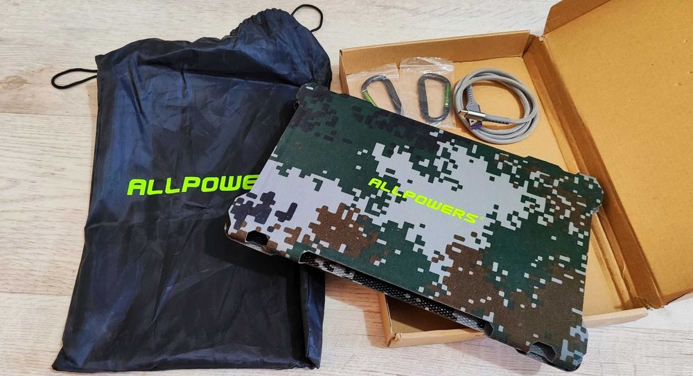 Походная солнечная панель ALLPOWERS (21Вт,5V,4A). Продажа или обмен
