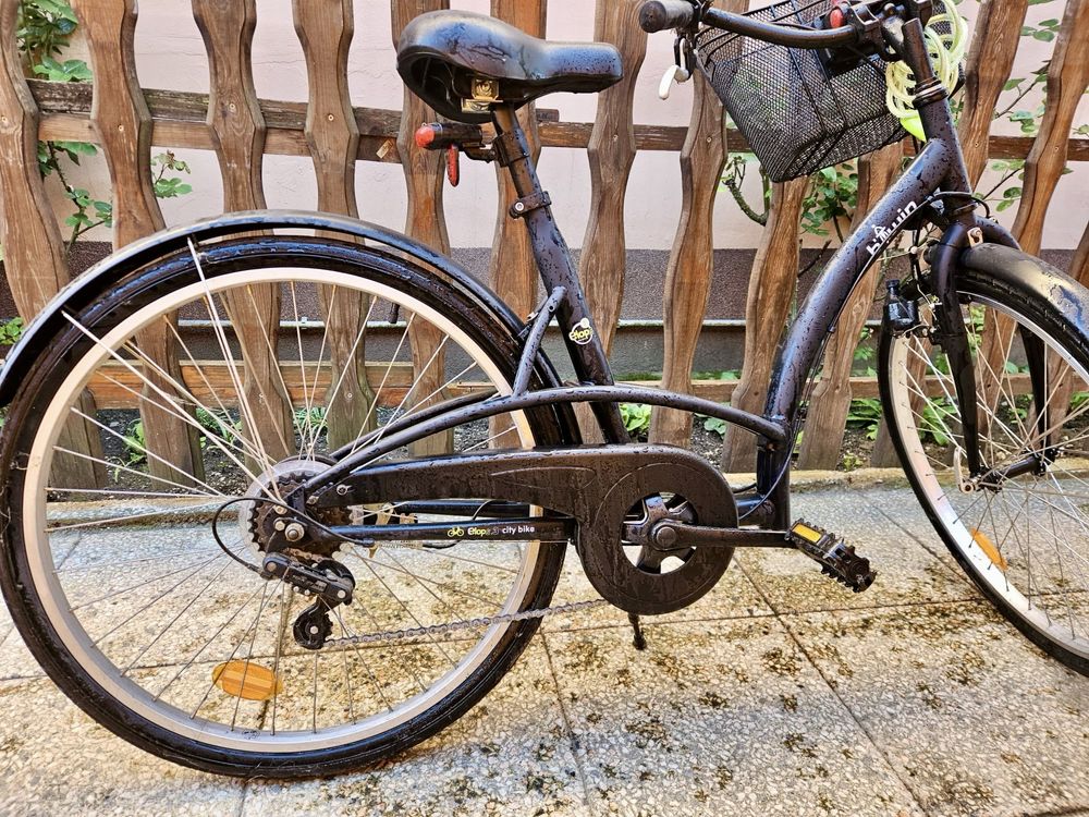 Bicicleta de oras pentru femei BTwin Elops 3s stare f buna