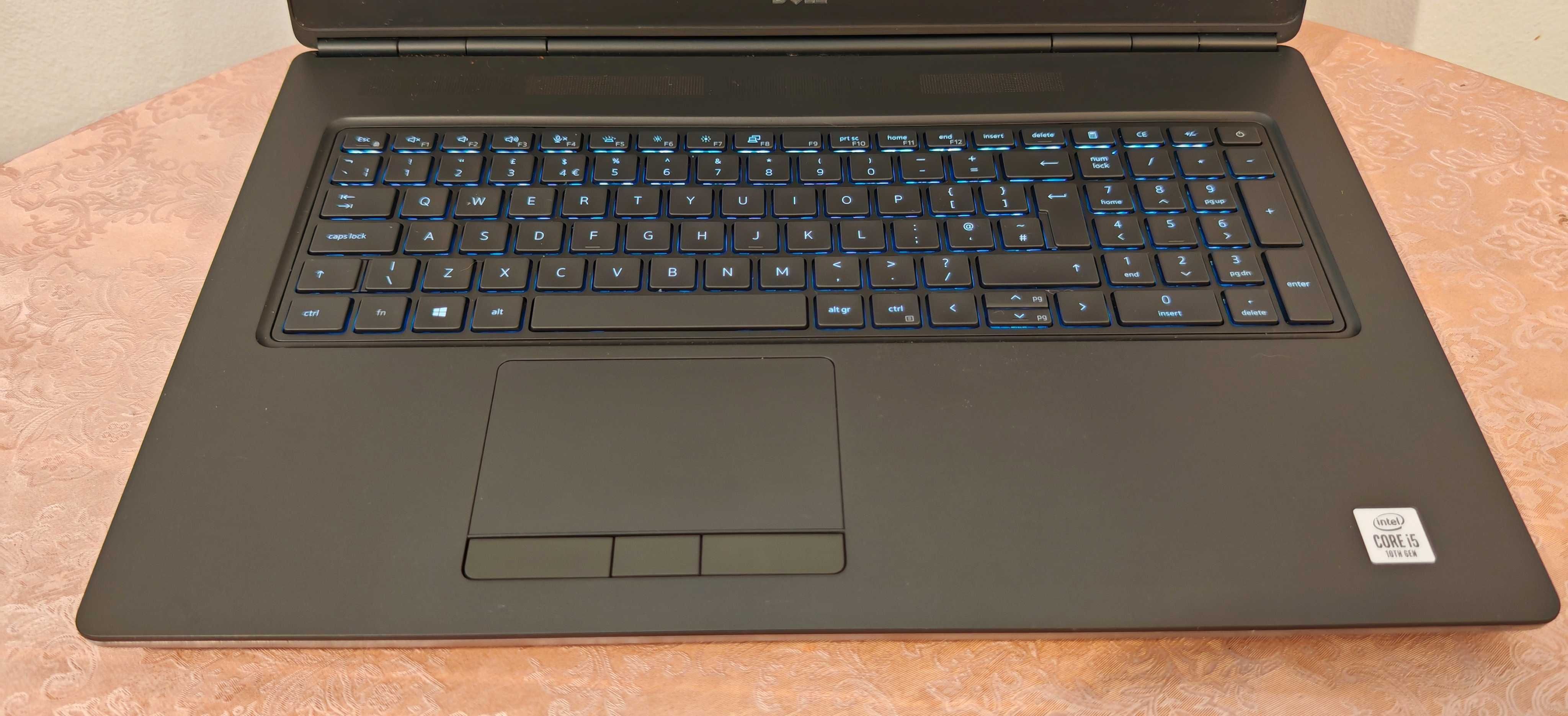 Dell Precision 7750/Core i5-10400H/8GB RAM/256G SSD/Intel UHD/17.3 FHD