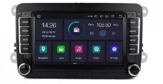 Android 13 Мултимедия за vw и шкода за вграждане с навигация