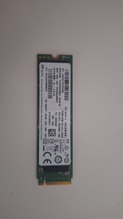 SSD M.2 256gb NOU