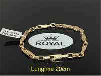 Bijuteria Royal CB : Bratara barbateasca aur 14k 5,96gr
