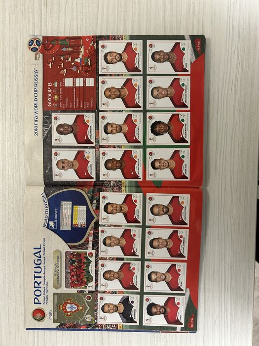 Panini World Cup 2018 – напълно попълнен официален албум