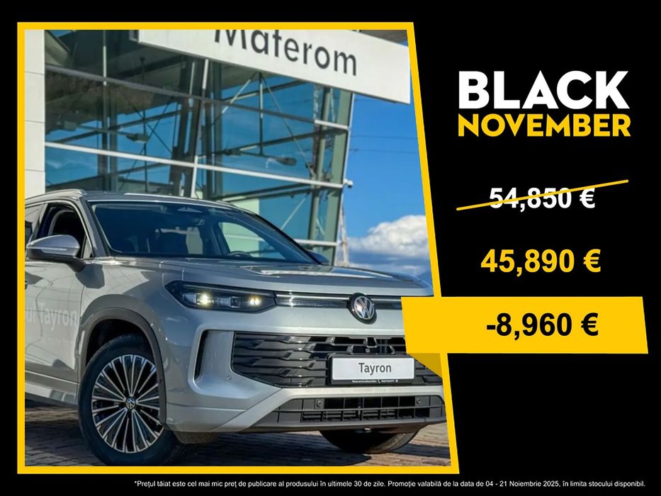 Volkswagen Tayron TAYRON Life 2.0 TDI 193CP DSG 4Motion 7 locuri - SIlver Metalic