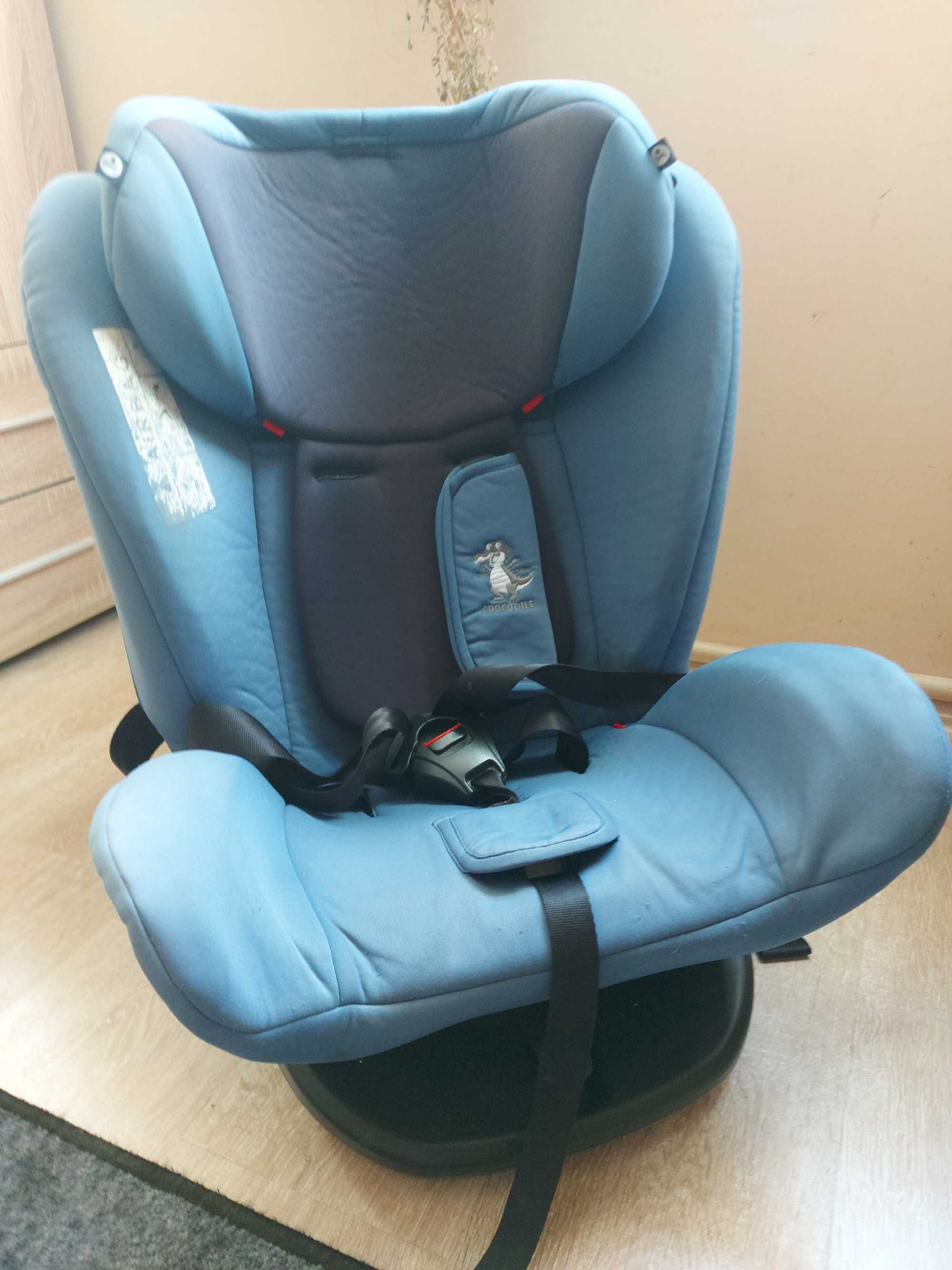 Туити Синьо столче за кола с Isofix, въртящо се на 360 градуса