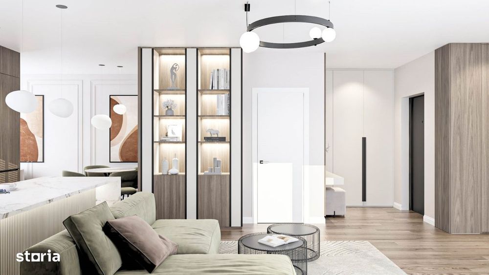 2 camere de 99,79 mp- Zona Mall Coresi -ARMONIA RESIDENCE