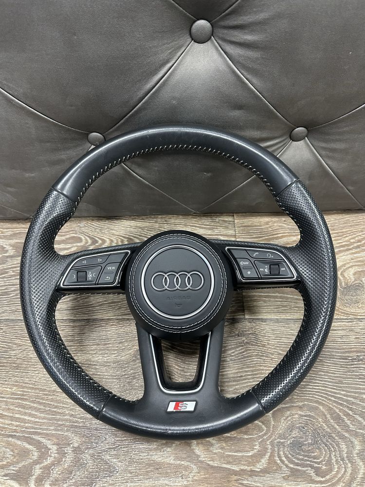 Audi S line Волан с кожен аирбаг ейрбег