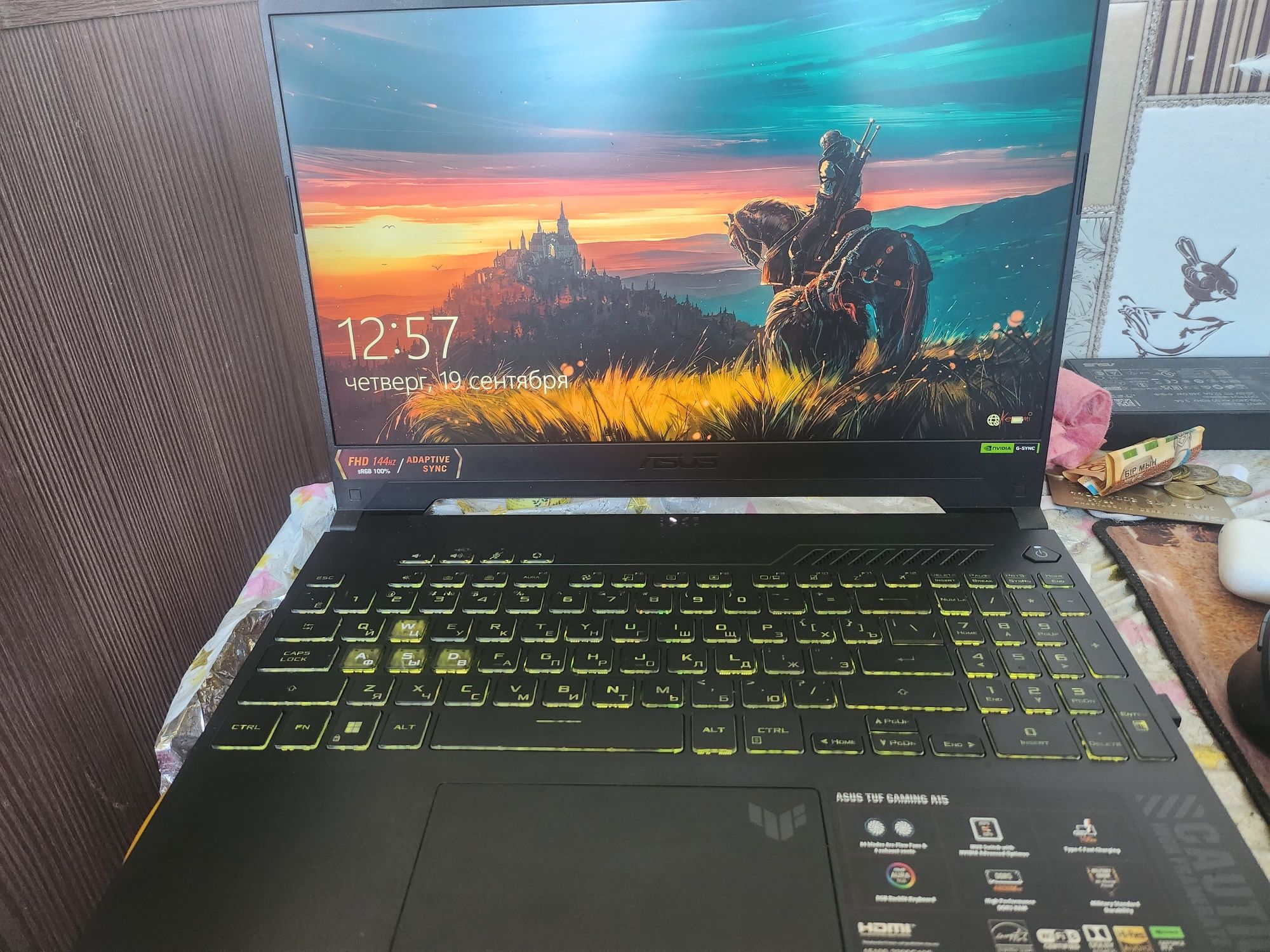 Ноутбук ASUS TUF A 15 игровой