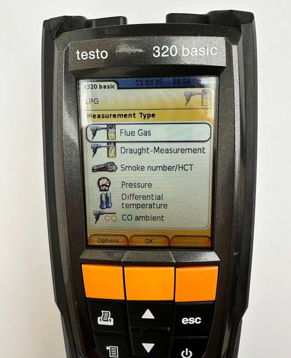 TESTO 320 Basic - Газ анализатор перфектен комплект