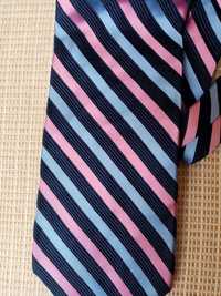 мъжка копринена вратовръзка на райета