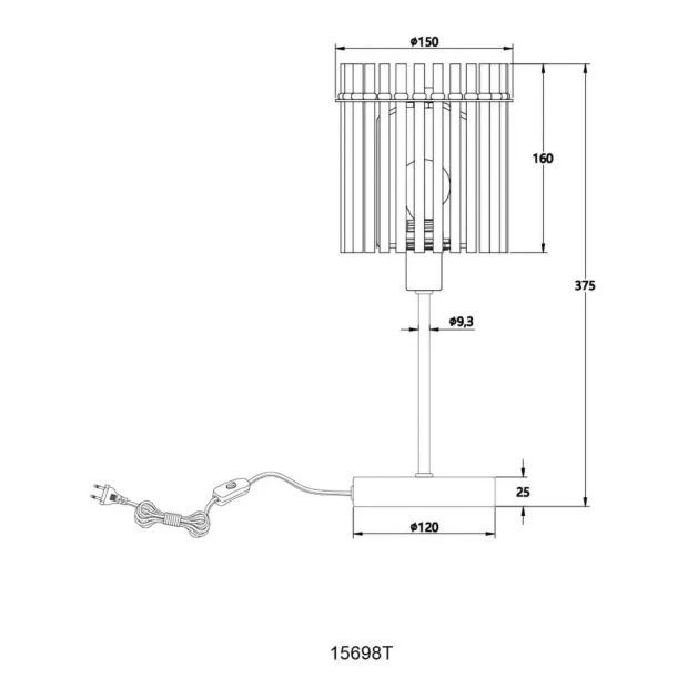 Настолна/нощна лампа с модерен дизайн