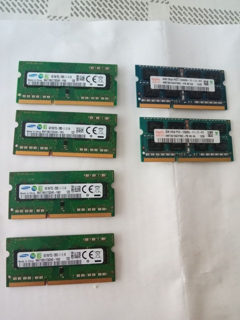 Memorie Ram DDR3  PC3L / PC3  12800S 4GB - Proba si Montaj