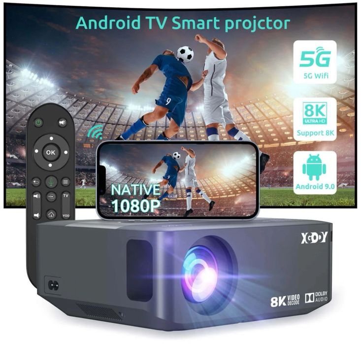 XGODY X1 | Native 1080P Projector 4K проектор
