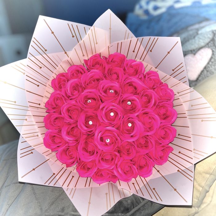 Buchete de trandafiri din săpun