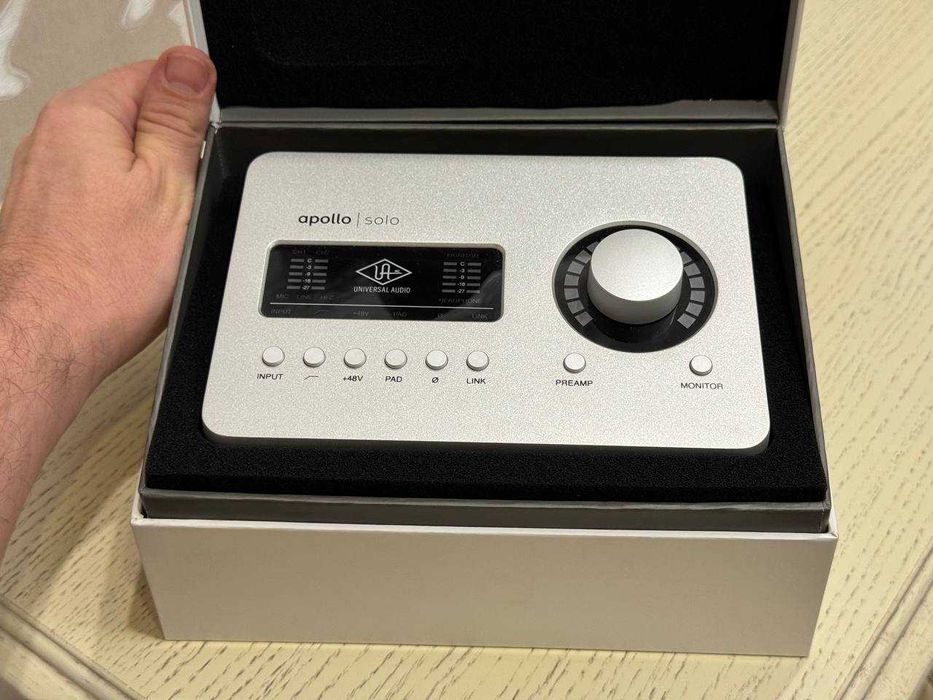 Звуковая карта UNIVERSAL AUDIO APOLLO SOLO Thunderbolt 3
