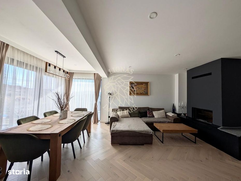 COMISION 0% Casa de Lux 378 mp con.-panouri fotovoltaice-Valea Rusului