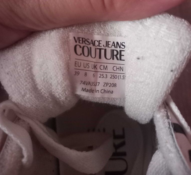 Adidasi versace jeans couture