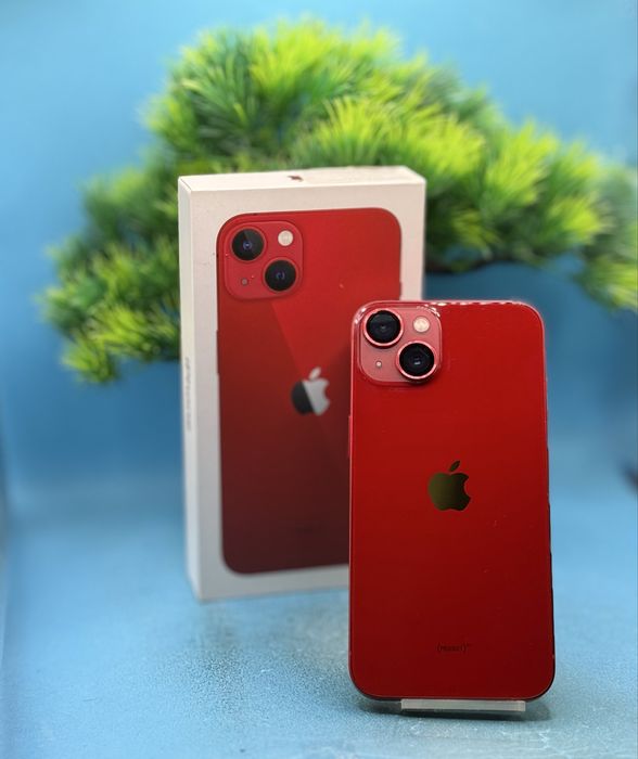 ГАРАНЦИОНЕН!!! Apple iPhone 13, 128GB, 4GB RAM, 5G, Red