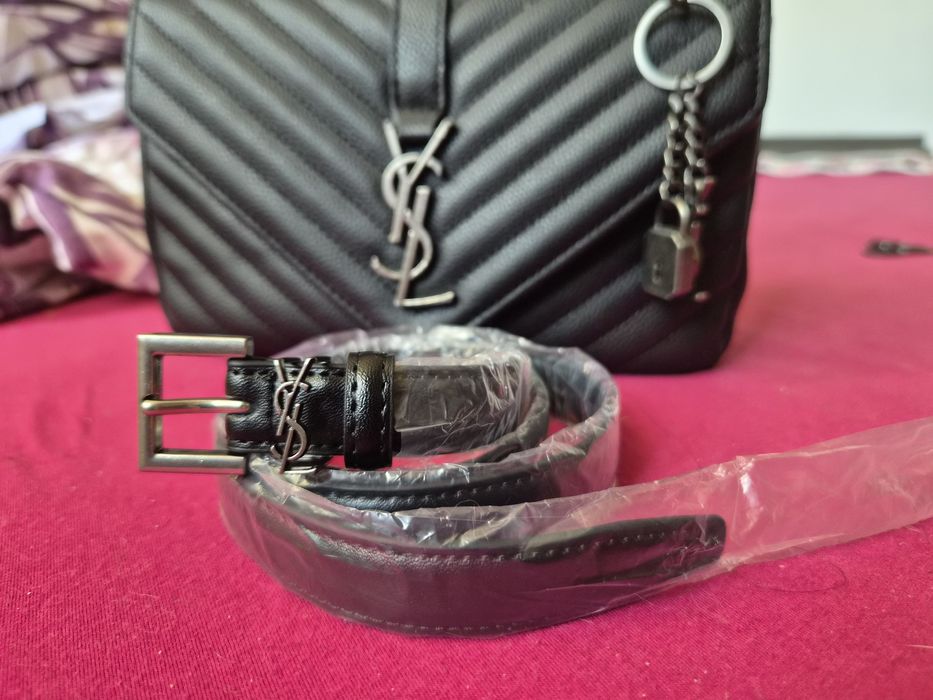 Curea YSL Neagra Silver