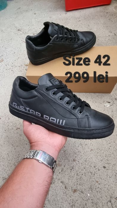 Sneakers g star raw piele