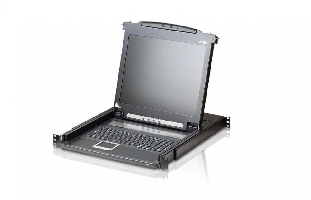 KVM LCD 17" PS/2 7 port VGA,ATEN
