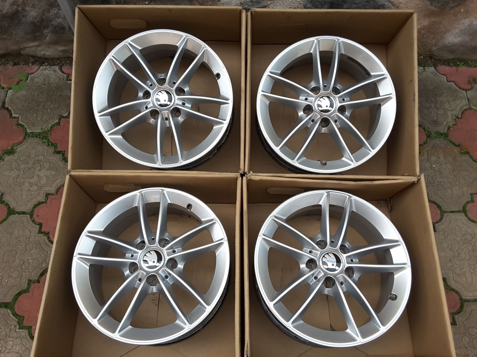 jante aliaj 16; 5x112; Skoda Superb, Octavia 2, Octavia 3,  Octavia 4