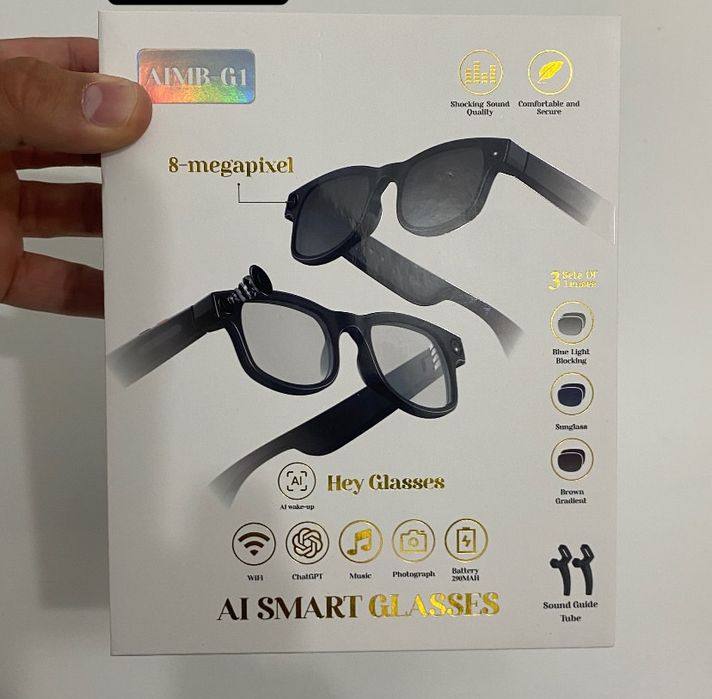 Смарт очки с искусственным интеллектом